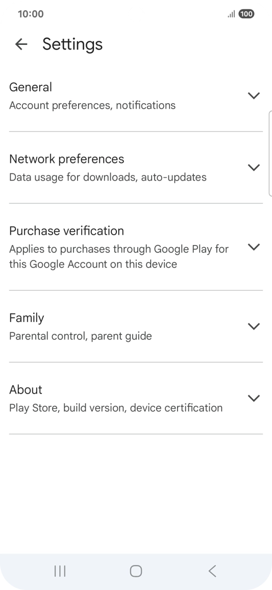 Press Network preferences.
