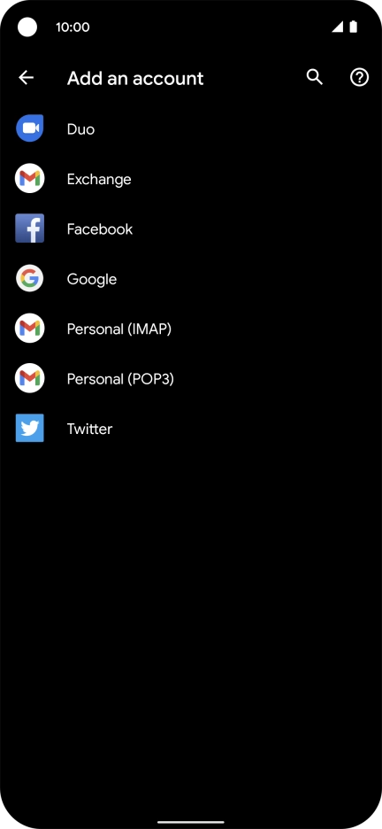 Press Personal (POP3).