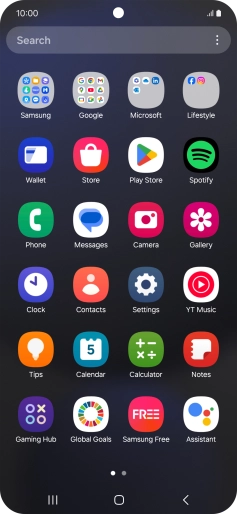 Press Play Store.