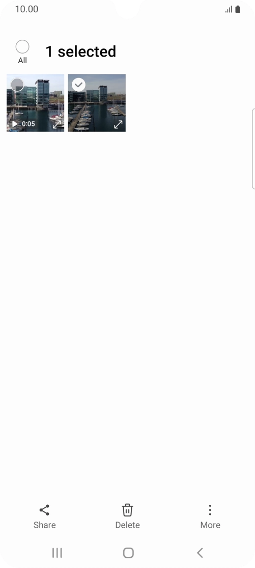 Press the field above 