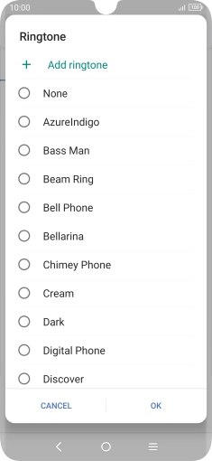 Press Add ringtone.