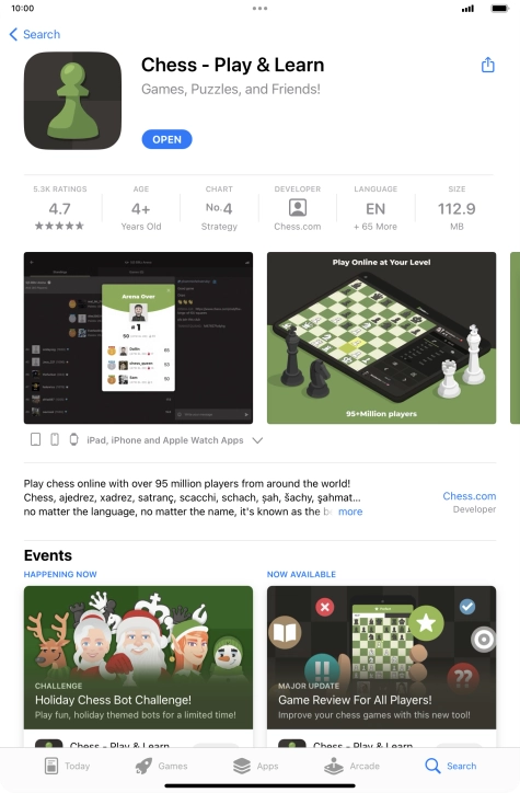 Slide your finger upwards starting from the bottom of the screen to return to the home screen.