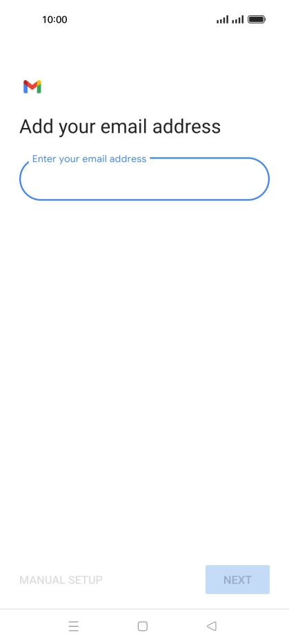 Press the field below 