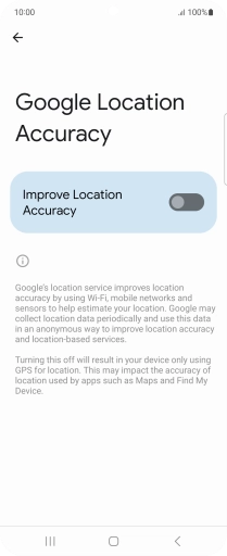 If you press the indicator next to 