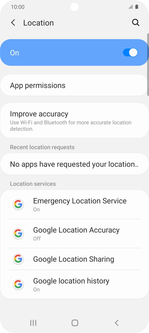 Press App permissions.
