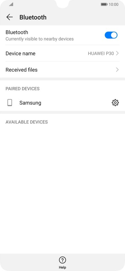 Slide your finger upwards starting from the bottom of the screen to return to the home screen.
