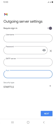 Press the drop down list below 