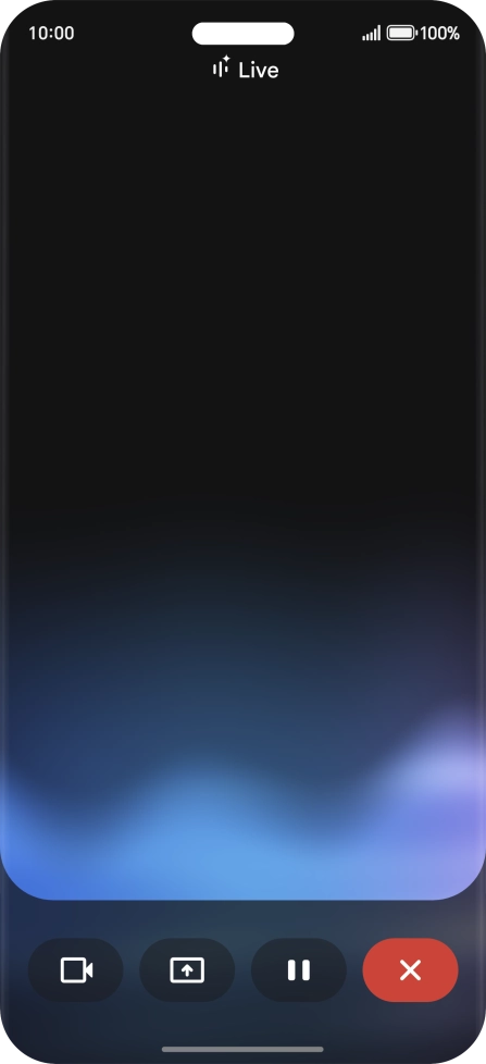 Talk to Gemini about the required topic.