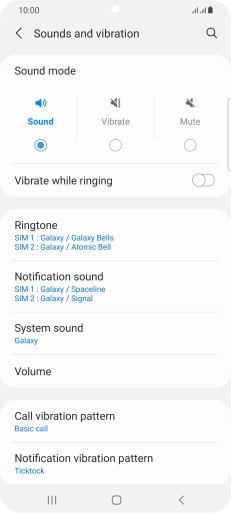 Press Ringtone.