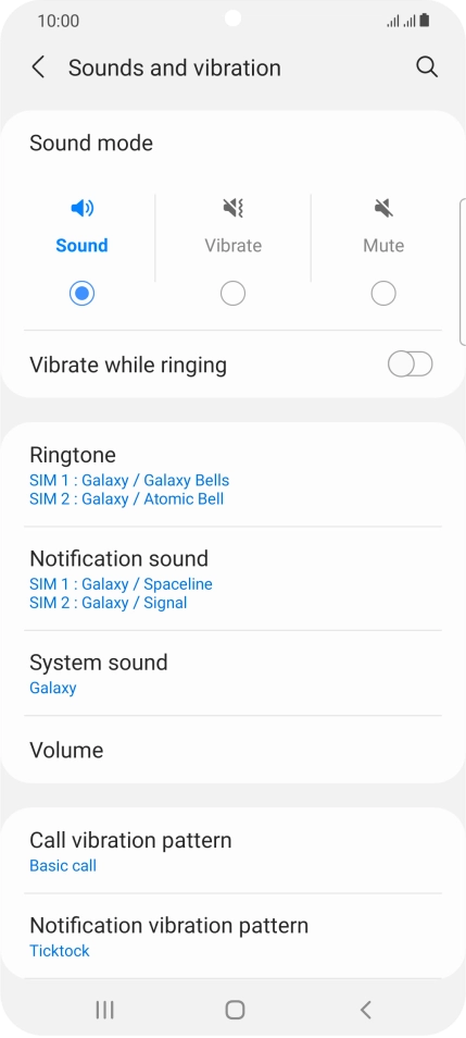 Press Ringtone.