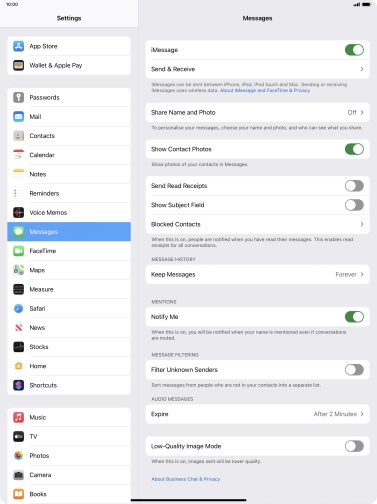 Slide your finger upwards starting from the bottom of the screen to return to the home screen.