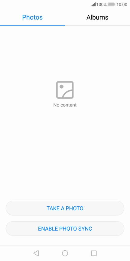 Press Albums and go to the required folder.