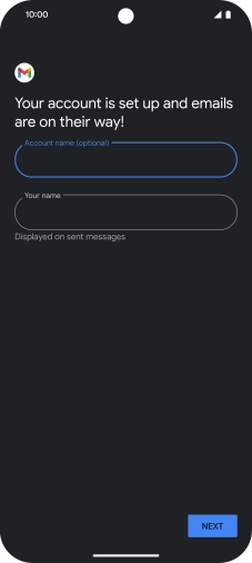 Press the field below 