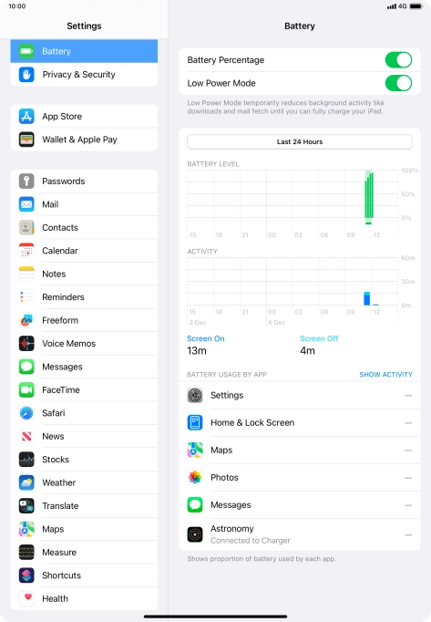 Slide your finger upwards starting from the bottom of the screen to return to the home screen.