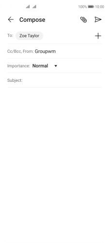 Press the field next to 