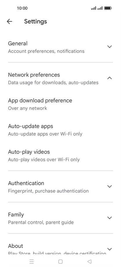 Press Auto-update apps.
