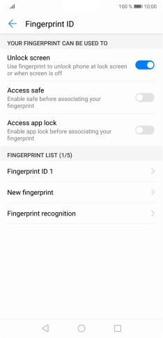 Press the Return key twice.