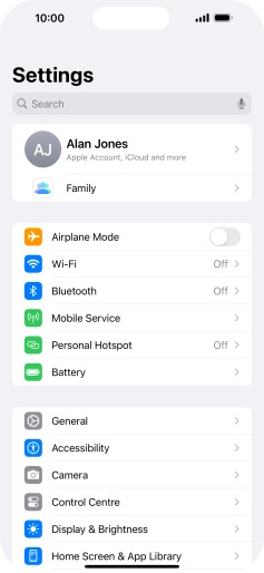 Press Home Screen & App Library.