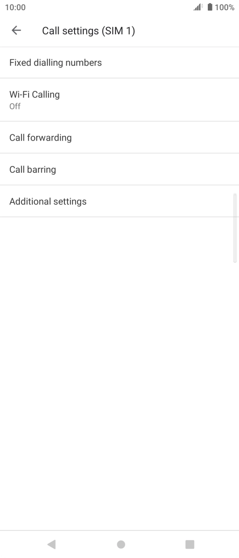 Press Wi-Fi Calling.