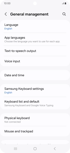 Press Date and time.