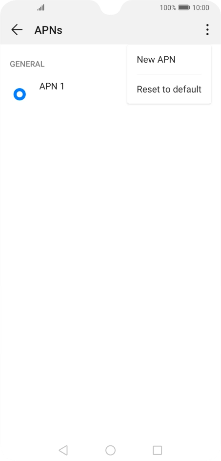 Press New APN.