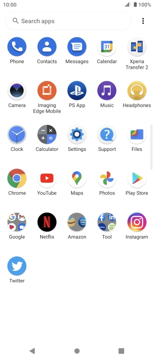 Press Play Store.