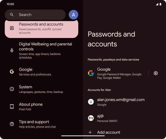 Slide your finger upwards starting from the bottom of the screen to return to the home screen.