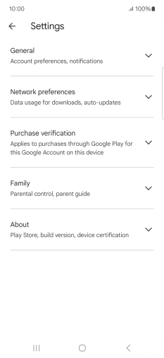 Press Network preferences.