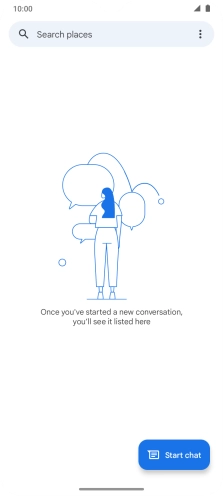 Press Start chat.