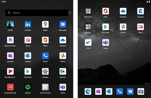 Press Photos and go to the required folder.