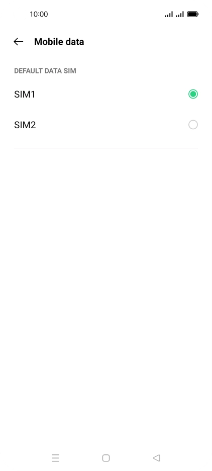 Press the Return key.