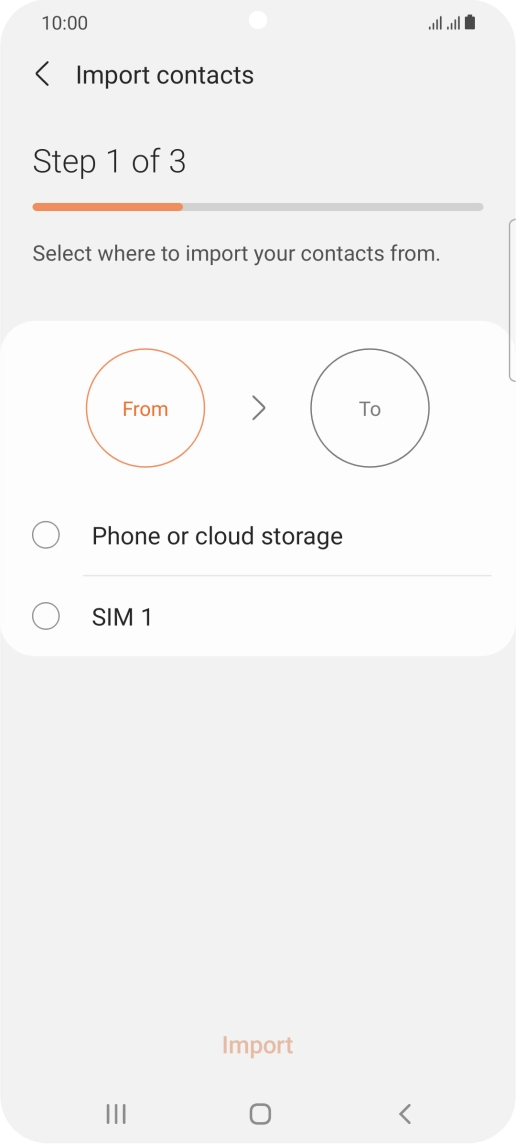 Press the name of the SIM.