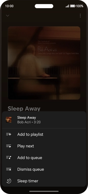 Press the add icon.