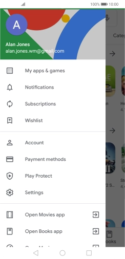 Press My apps & games.