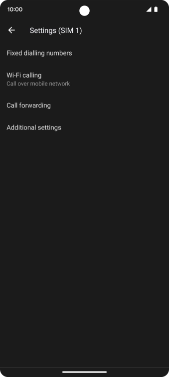 Press Fixed dialling numbers.