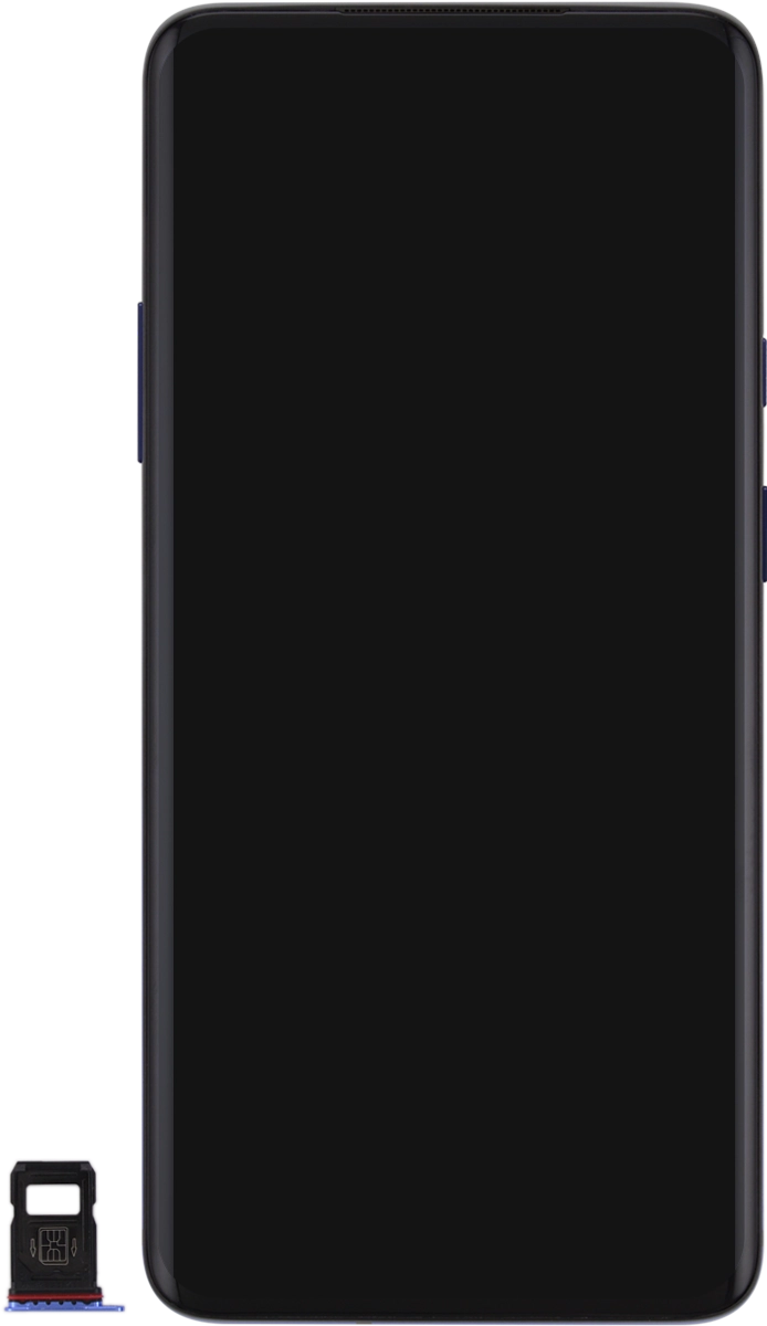 Place your SIM as shown in the SIM holder.