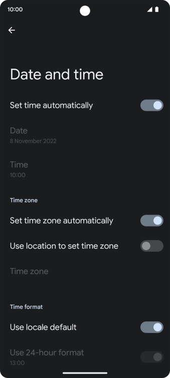 Slide your finger upwards starting from the bottom of the screen to return to the home screen.