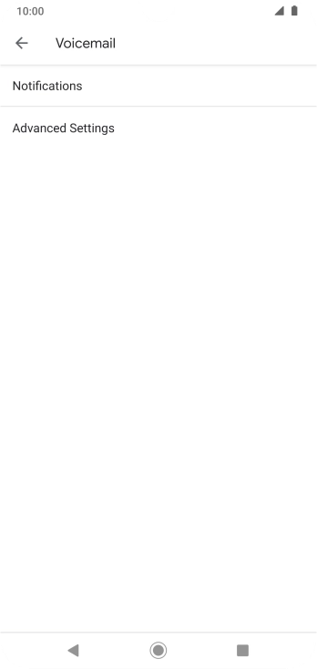 Press Advanced Settings.