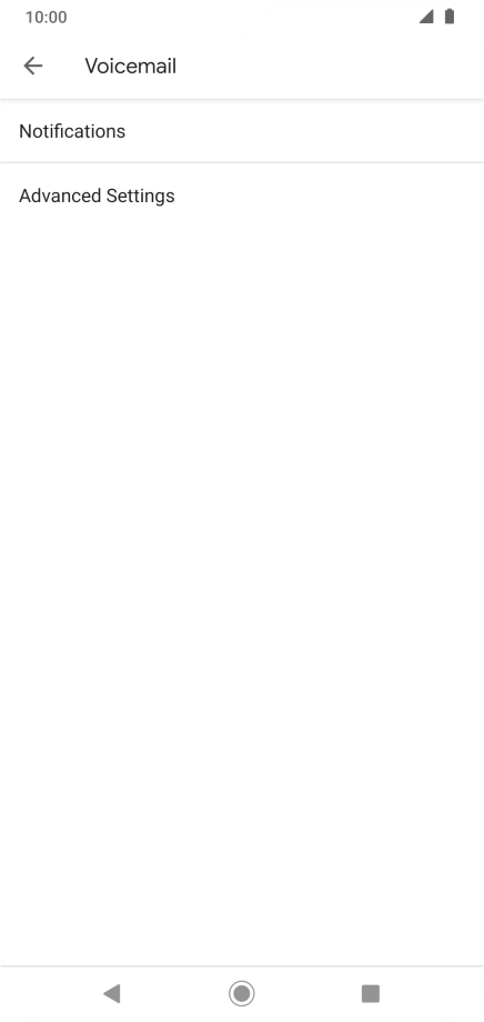 Press Advanced Settings.