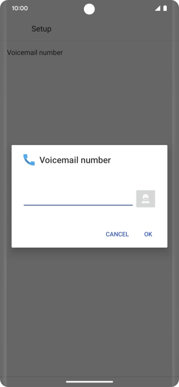 Key in +447953222222 and press OK.