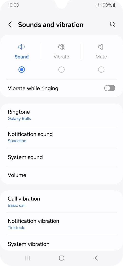 Press Ringtone.