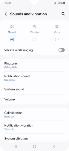 Press Ringtone.