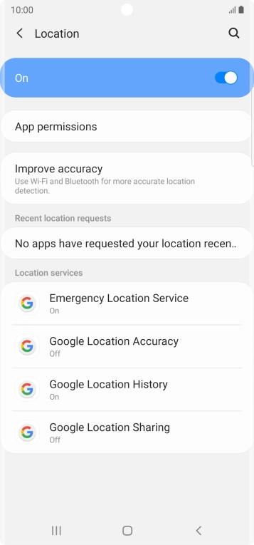 Press App permissions.