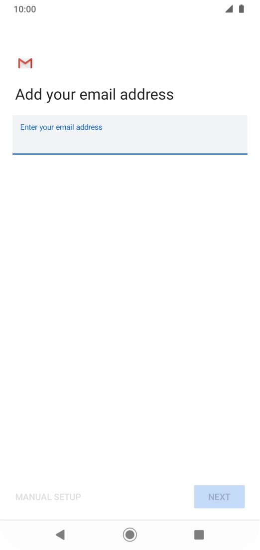 Press the field below 