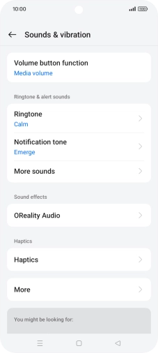 Press Ringtone.