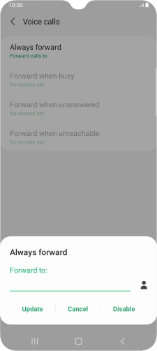 Press Disable.