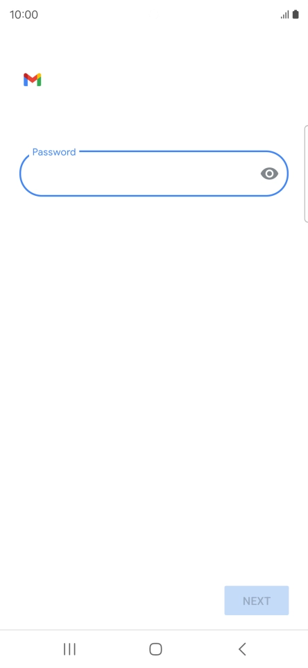 Press the field below 