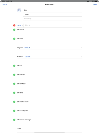 Press Phone and key in the required phone number.
