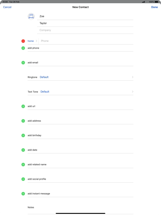 Press Phone and key in the required phone number.