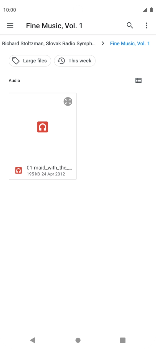 Press the required ring tone to add it to the list of ting tones.